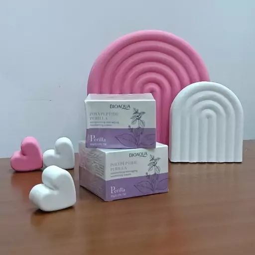 کرم تغذیه کننده پوست و ضد پیری پریلا پلی پپتاید بیوآکوا BIOAQUA