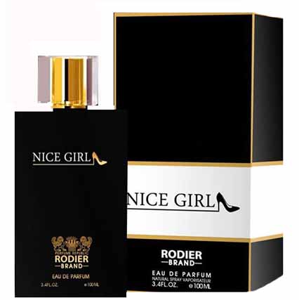 ادوپرفیوم نایس گیرل nice girl برند رودیر (گودگرل) (زنانه) حجم 100 میلی لیتر