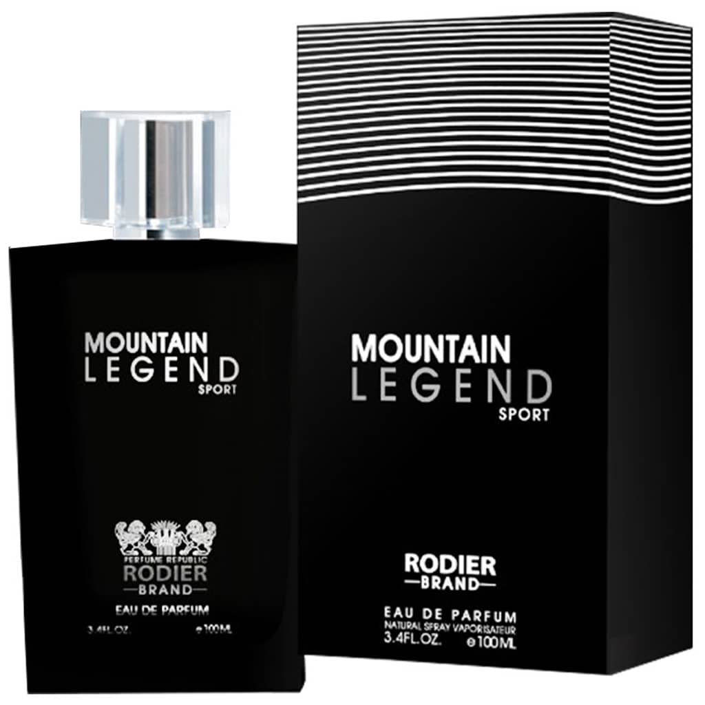 ادو پرفیوم مردانه رودیر مدل مونتاین لجند MOUNTAIN LEGEND حجم 100 میلی لیتر