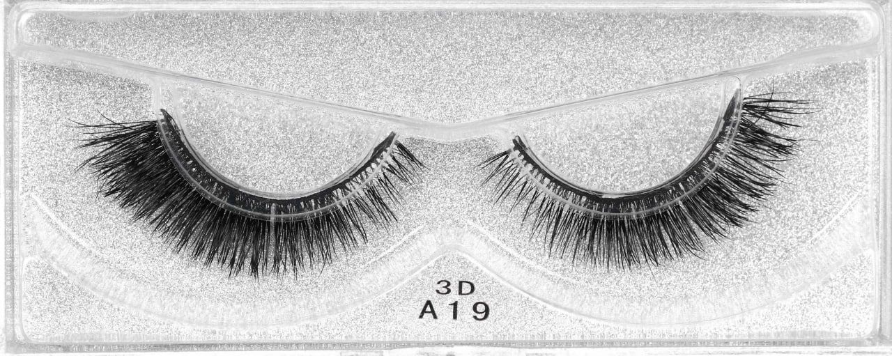 مژه مصنوعی 3D بدون نیاز به چسب مارک JIE KOU  مدل A19