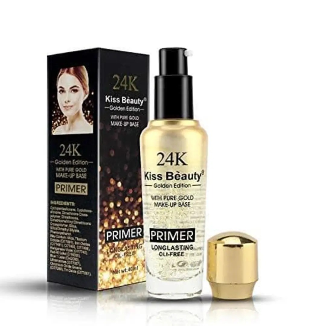 پرایمر آرایشی با پایه طلا Kiss Beauty