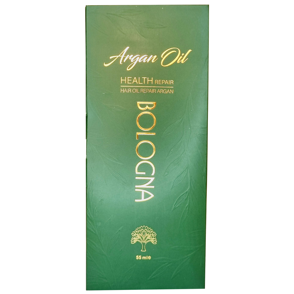روغن آرگان خالص ایتالیایی بلونیا مناسب مو و ترک های پوستی بدن BOLOGNA Argan Oil
