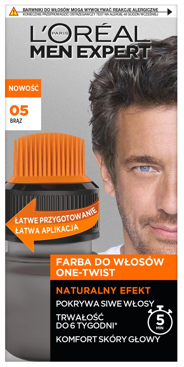 کیت رنگ مو مردانه بدون آمونیاک لورآل LOREAL سری One Twist