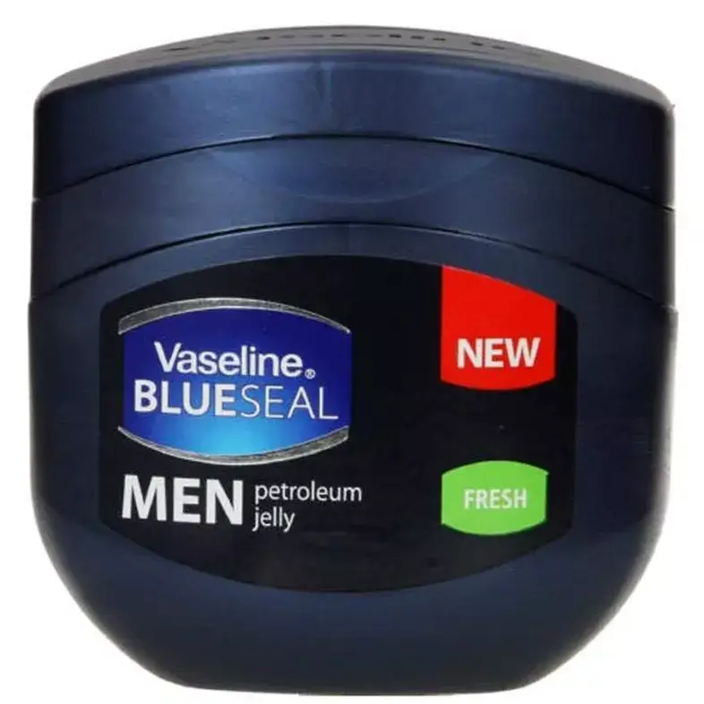 کرم وازلین بلوسل مردانه مناسب پوست خشک 100 میل Vaseline Blueseal Men Petroleum Jelly