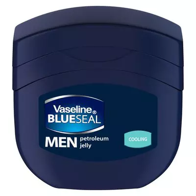 کرم وازلین بلوسل مردانه مناسب پوست خشک 250 میل Vaseline Blueseal Men Petroleum Jelly